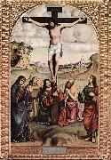 FRANCIA, Francesco Crucifixion xdfgs oil on canvas